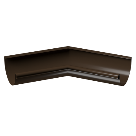 Угол желоба внутренний 135° металлический Docke (125 Коричневый (RAL8017)  )