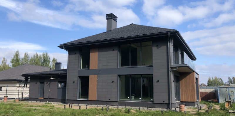 Монтаж кровли под ключ в деревне Юкки