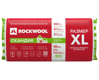 Утеплитель Rockwool Лайт Баттс Скандик XL 100 мм Утеплитель Rockwool Лайт Баттс Скандик XL 100 мм