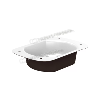 Воронка выпускная прямоугольная МеталлПрофиль