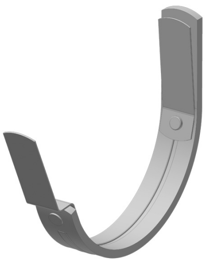 Крюк крепления желоба короткий 70 мм CM Vattern