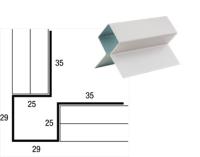 Внешний симметричный угловой профиль CEDRAL Внешний симметричный угловой профиль CEDRAL