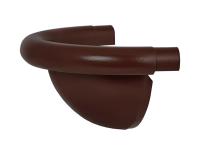 Заглушка желоба универсальная полукруглая Aquasystem