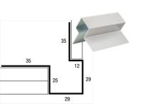 Внешний ассиметричный угловой профиль CEDRAL Внешний ассиметричный угловой профиль CEDRAL