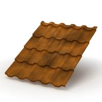 Металлочерепица МеталлПрофиль Трамонтана CLOUDY   