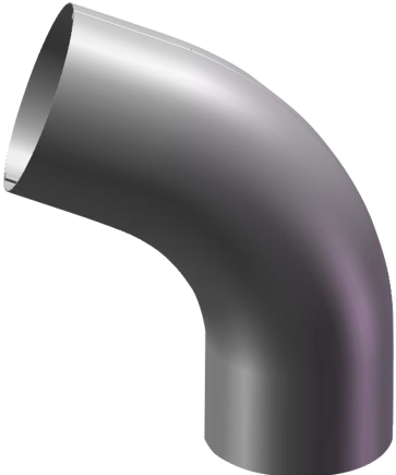 Колено трубы 70° CM Vattern