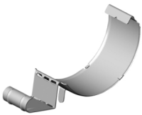 Соединитель желоба с уплотнителем CM Vattern