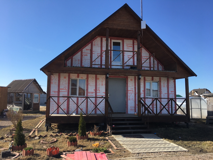 Объект - загородный домик в деревне Глухово