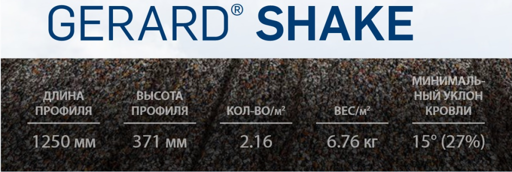 Композитная черепица Gerard Shake размеры Shake1.png
