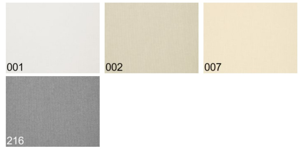 Цветовая палитра рулонной шторы Fakro ARS