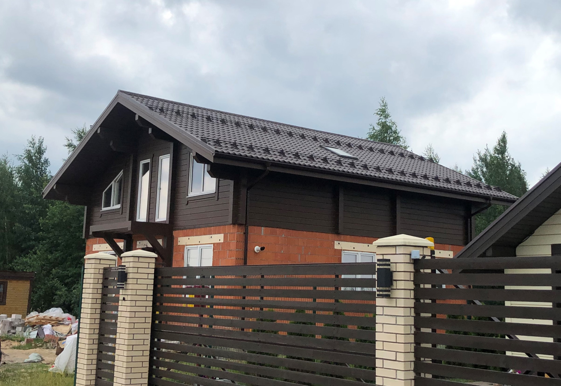 Монтаж кровельных вентиляторов Vilpe в деревне Ексолово