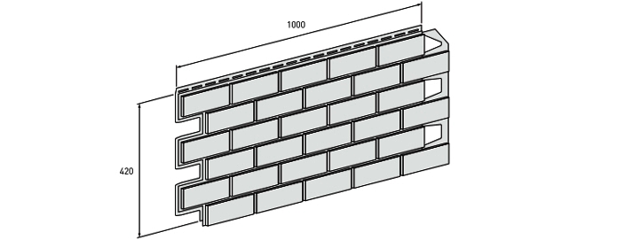 Фасадная панель VOX Solid Brick размеры Фасадная панель VOX Solid Brick размеры