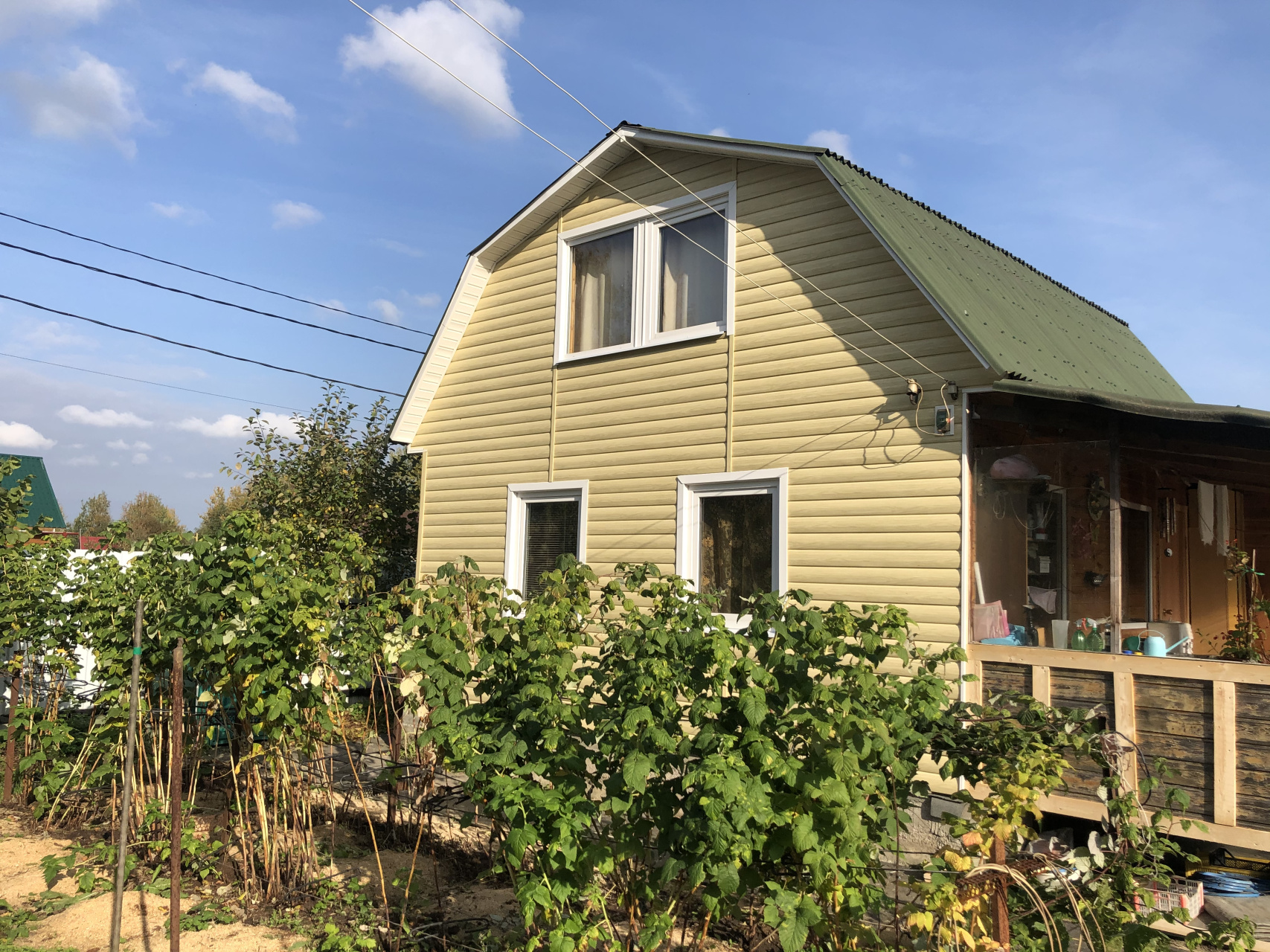 Отделка дома сайдингом в поселке Саперное Отделка дома сайдингом в поселке Саперное