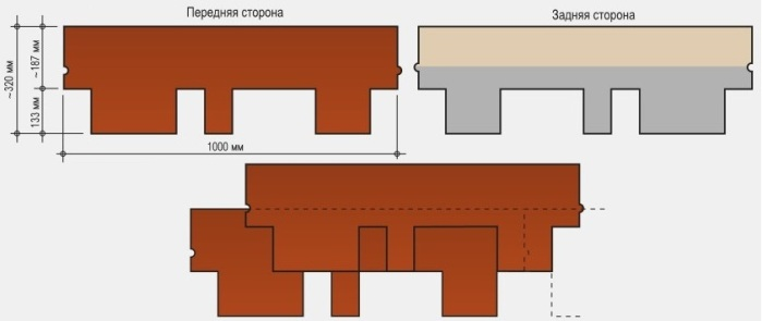 Мягкая кровля Katepal Rocky размер razmer_rocky.png