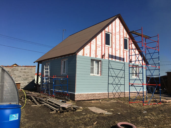 Объект - загородный домик в деревне Глухово