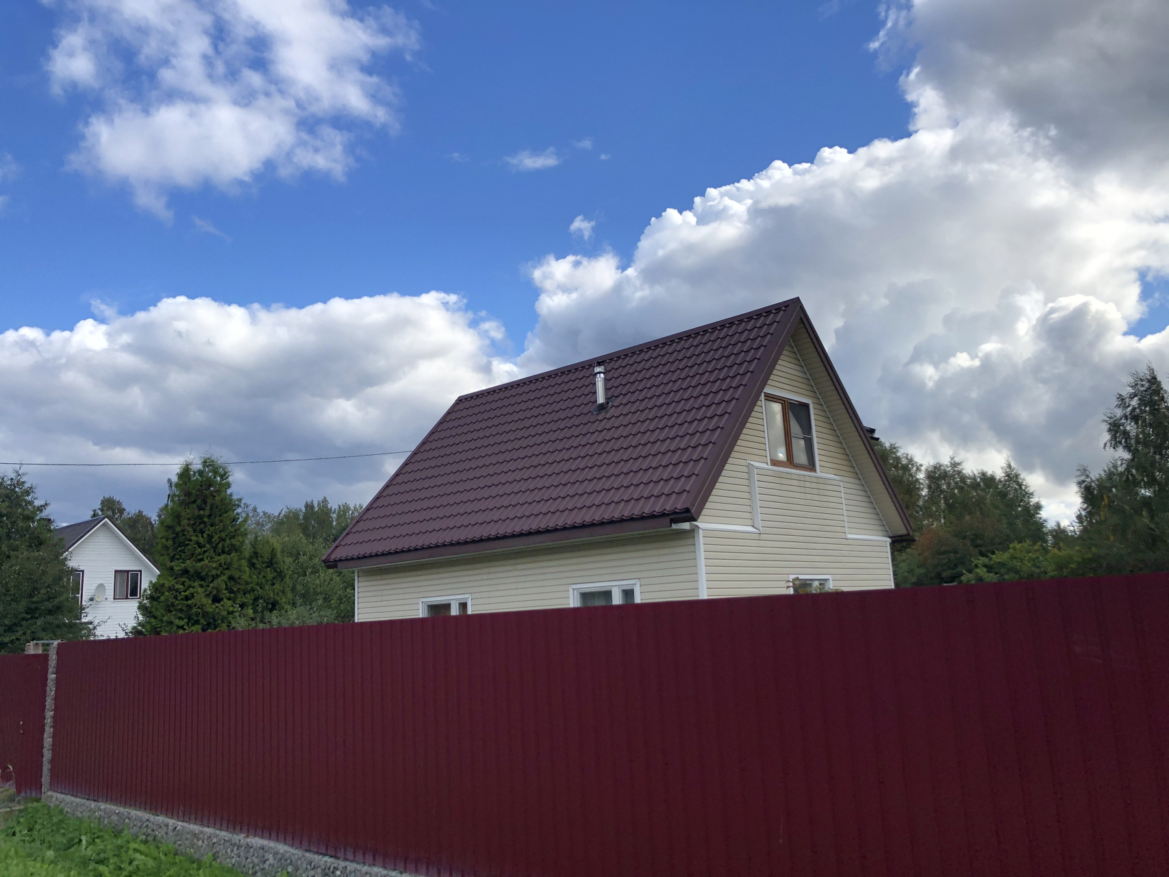 Реконструкция кровли в поселке Хрустальное