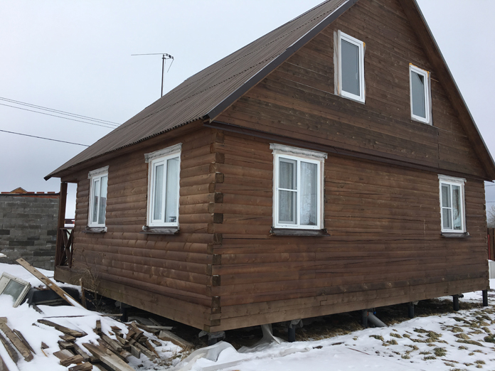 Объект - загородный домик в деревне Глухово