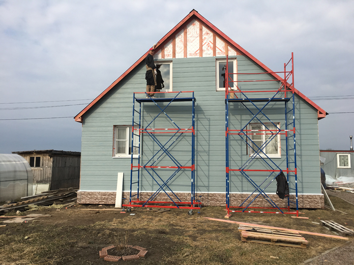 Объект - загородный домик в деревне Глухово