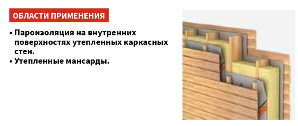 Пароизоляционная пленка Ондутис ПК-150 монтаж