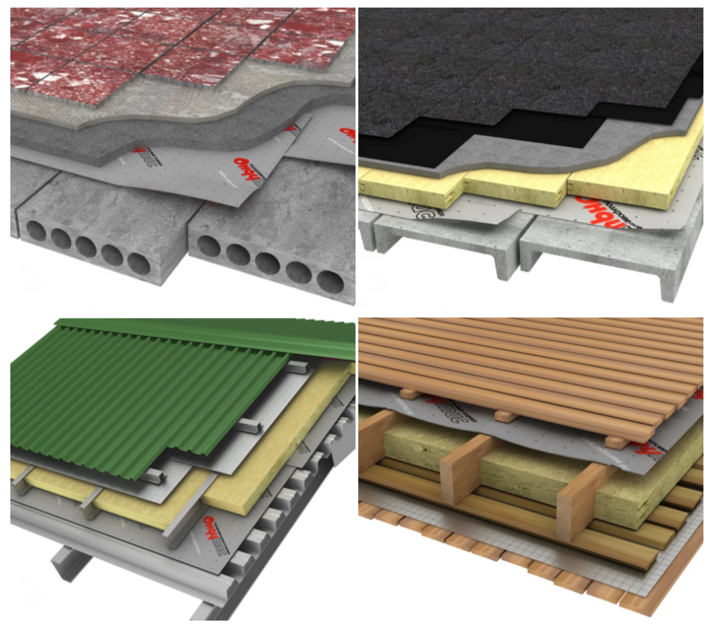Гидроизоляционная пленка Ондутис D(RV) монтаж