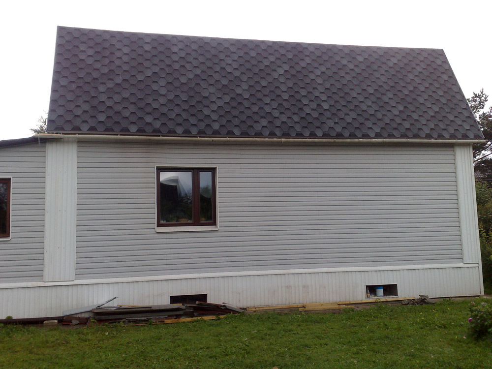 Реконструкция кровли для домика во Всеволожске