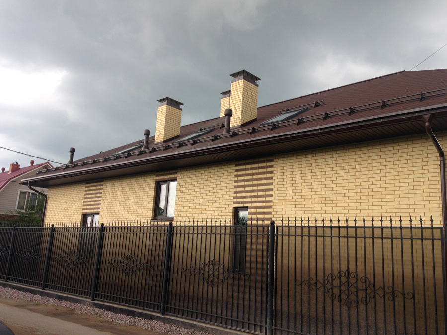 Добротная крыша от мастеров НеваСтрой в городе Пушкин