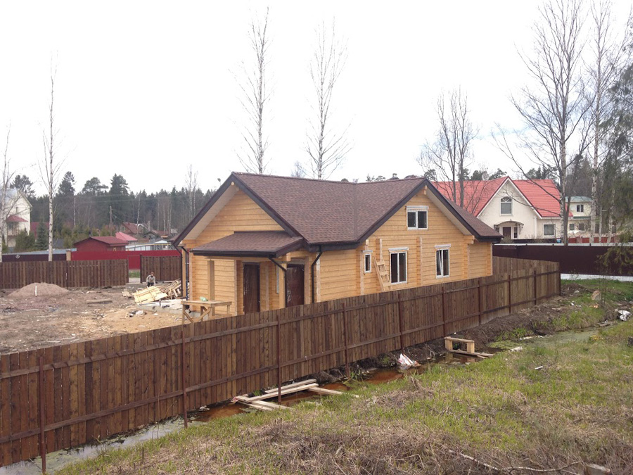 Комплексное решение: кровля «под ключ» для дома в поселке Песочное Комплексное решение: кровля «под ключ» для дома в поселке Песочное