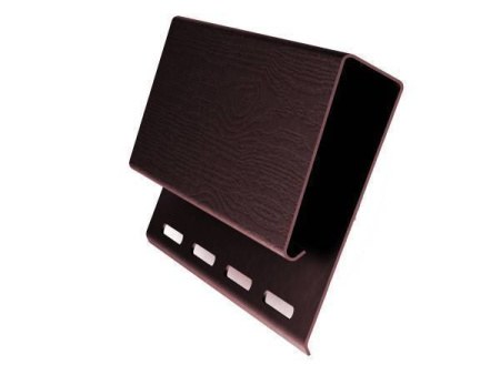 J-профиль широкий (наличник) Grand Line (Темный дуб Акрил)