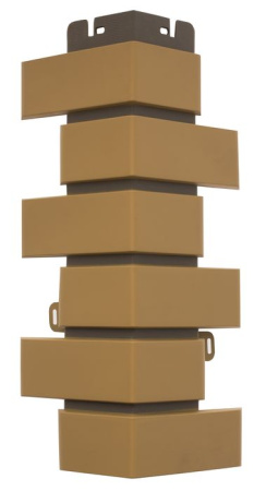 Наружный угол Альта Профиль Кирпич клинкерный (Желтый )