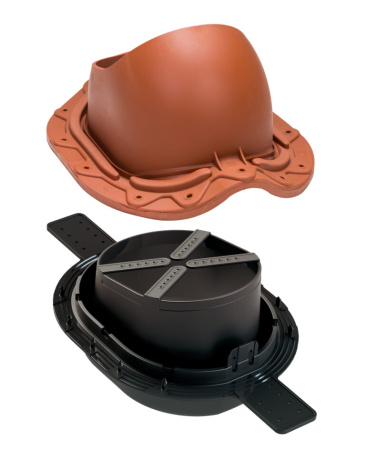 Проходной элемент Vilpe Muotokate 2K  (Кирпичный (RAL8004)  )