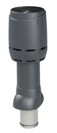 Вентиляционный выход изолированный Vilpe FLOW  (Серый (RAL7015) 125 700)