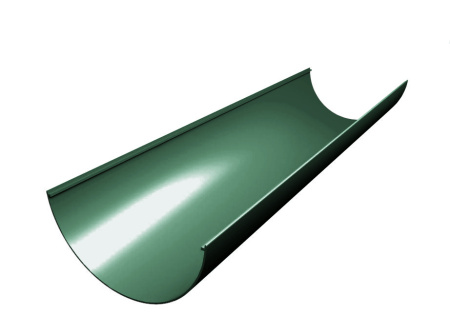 Желоб водосточный пластиковый 3000мм Grand Line (120 Зеленый (RAL6005) )