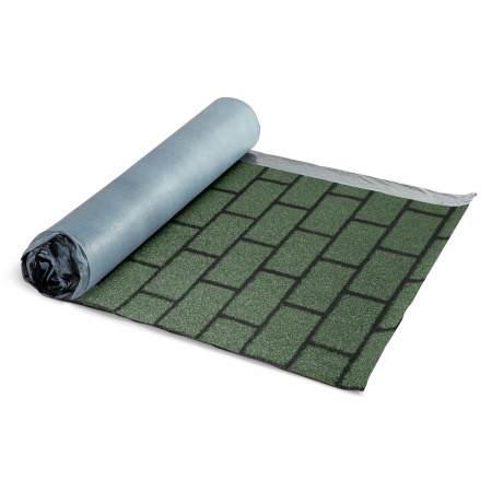 Рулонная черепица Технониколь Кирпичная кладка (Зелёный )