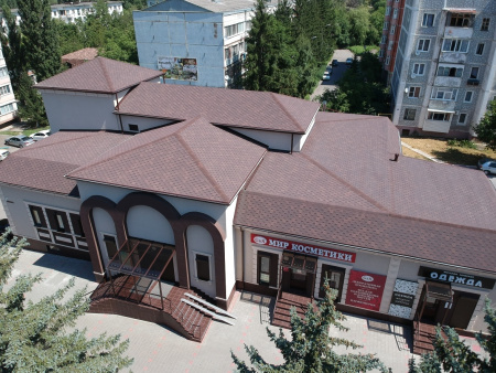 Мягкая кровля Docke Стандарт (Standard) Сота (Коричневый )