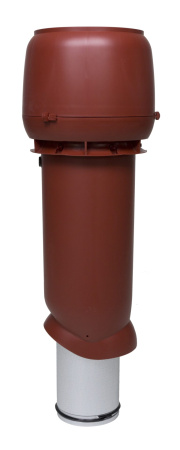 Вентиляционный выход изолированный Vilpe (Красный (RAL3009) 160 700)