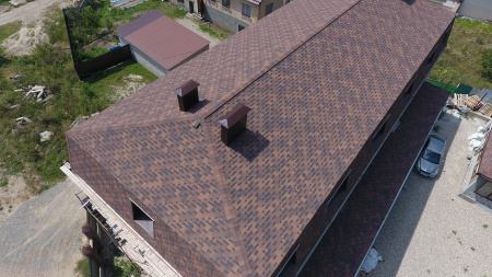 Мягкая кровля Docke Премиум (Premium) Генуя (Кофе )