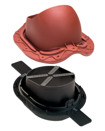 Проходной элемент Vilpe Muotokate 2K  (Красный (RAL3009)  )