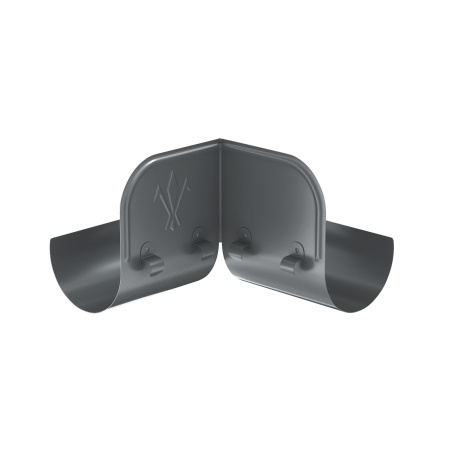 Ограничитель перелива угловой Aquasystem (125 Серый (RR23)  )