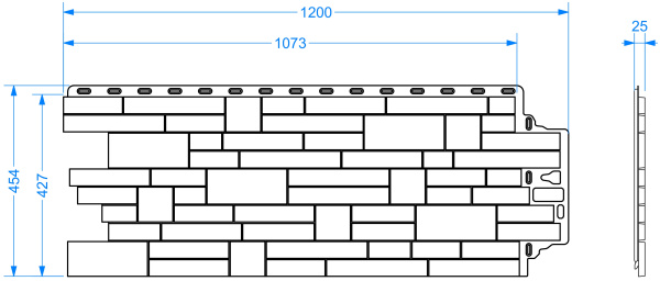 Фасадная панель Docke STERN