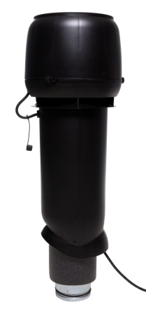 Кровельный вентилятор Vilpe E190P  (Черный (RAL9005) 125 700)