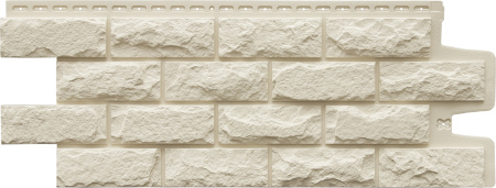 Фасадная панель Grand Line Колотый камень (Молочный Стандарт)