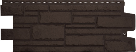 Фасадная панель Grand Line Камелот (Коричневый Стандарт)