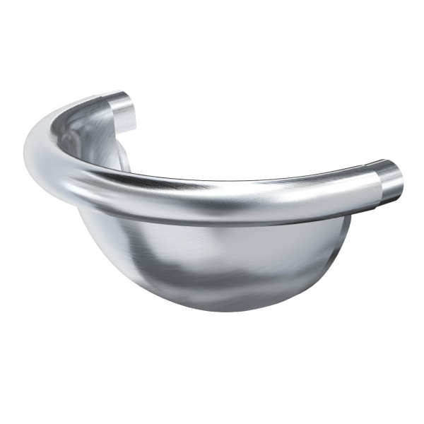 Заглушка желоба универсальная полукруглая Aquasystem