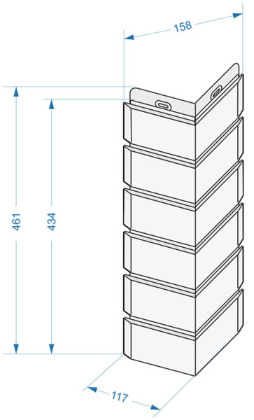 Угол наружный Docke BERG