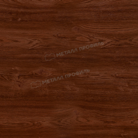 Софит металлический МеталлПрофиль ECOSTEEL глянцевый ( Мореный дуб Без перфорации )