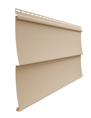 Виниловый сайдинг Docke Стандарт (Standard) Ёлочка D5C (Крем-брюле Стандарт (Standard))
