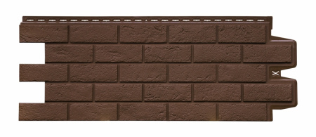 Фасадная панель Grand Line Состаренный кирпич (Земля Стандарт)