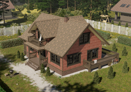 Мягкая кровля Docke Евразия (Eurasia) Лабиринт (Светло-коричневый )