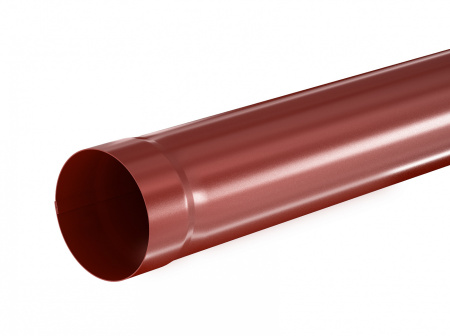 Труба водосточная 1000 мм Aquasystem (90 Красный (RR29)  )