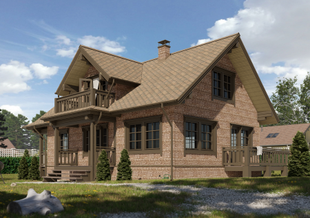 Мягкая кровля Docke Евразия (Eurasia) Шестигранник (Коричневый )